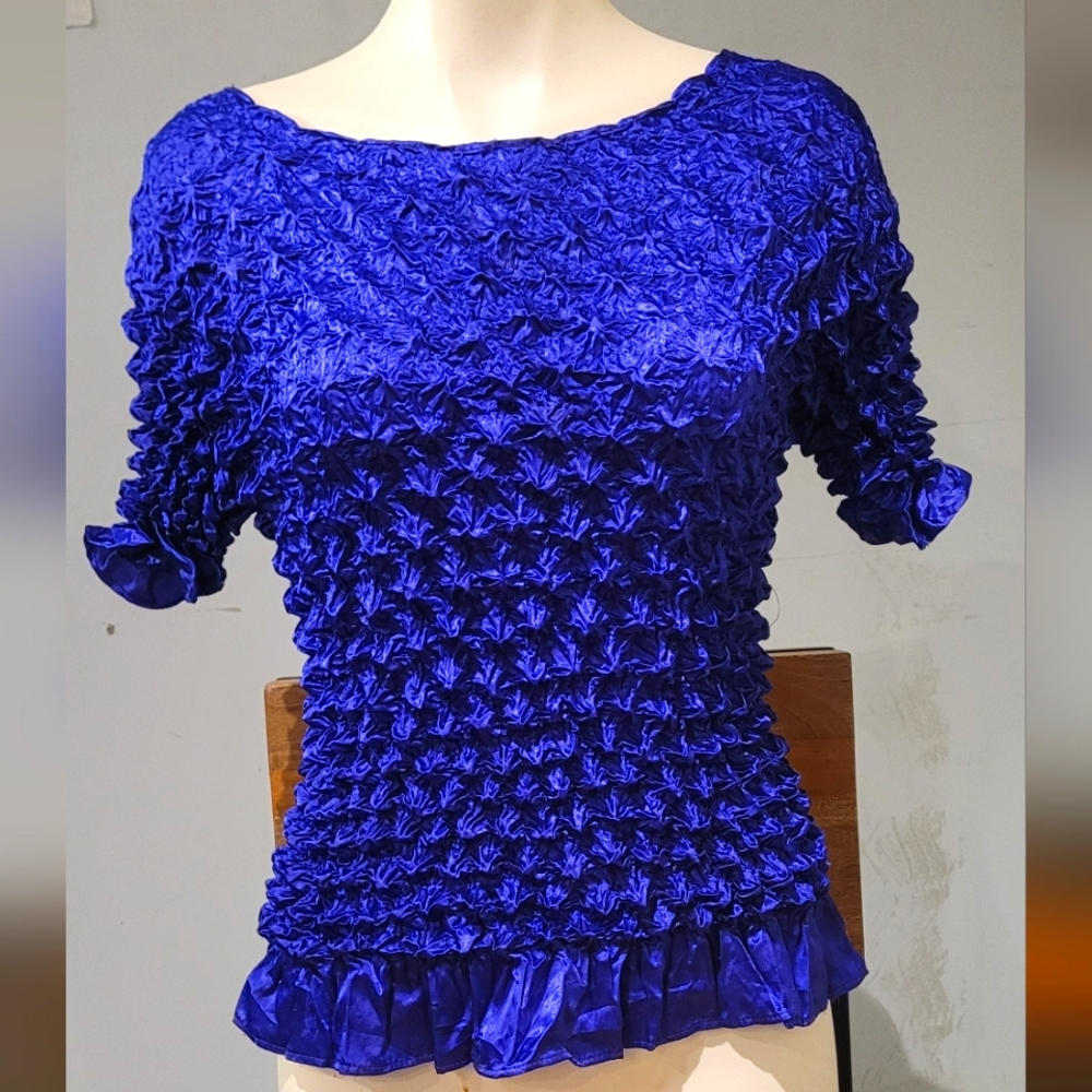 F.C. purple women's onesize popcorn top